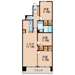 リエトコート丸の内の物件間取画像